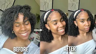 INSTALLING CURLY-CLIP INS ON TYPE 4A NATURAL HAIR *the perfect blend* | CurlsQueen