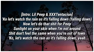 Lil Peep & XXXTentacion - Falling Down (Lyrics)