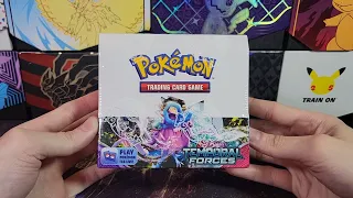 Temporal Forces Full Booster Box Opening  - Can We Get A Special Illustration Pokemon Please?!