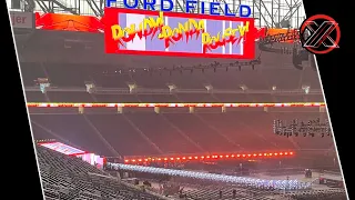 First Look at WWE SummerSlam 2023 Stage Construction at Ford Field