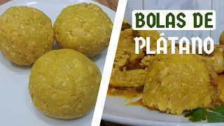 ¡BOLAS DE PLÁTANO! Sabrosas, nutritivas y fáciles de preparar