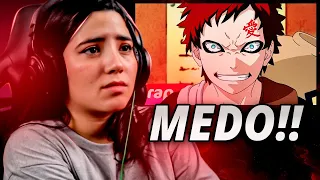 (NÃO OTAKU) REAGINDO AO 7 MINUTOZ | Rap do Gaara (Naruto) - CAIXÃO DE AREIA | NERD HITS