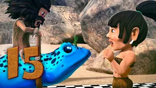 Oko e Lele 🦖  Carro de corrida ⚡ Curta animação CGI⚡ Oko e Lele Brasil