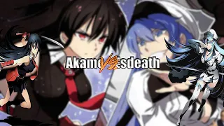 Akame vs Esdeath - Rise [AMV]