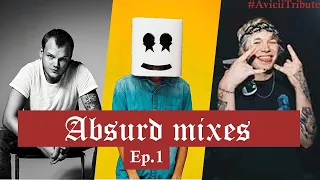 Absurd Mixes ep.1 (Laptop DJing only challenge!!) #AviciiTribute #absurdmixes