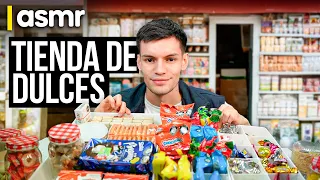 ASMR español roleplay para dormir vendedor de tienda de dulces