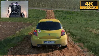 Forza Horizon 5 - 2010 RENAULT CLIO 3 RS - Test Drive with THRUSTMASTER TS-XW + TH8A - 4K