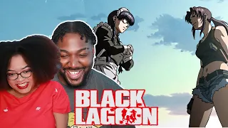 *BLACK LAGOON* Episodes 9 & 10 REACTION | REVY VS ROBERTA! #reaction