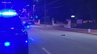 Police search for suspect in drive-by shooting in Atlanta