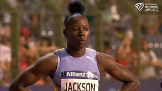 Full Race| Shericka Jackson Destroyed The DL Record In Epic 200m At Brussels Diamond 2023