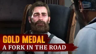Red Dead Redemption 2 - Mission #65 - A Fork in the Road [Gold Medal]