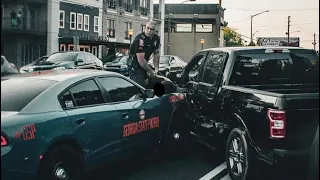 Dash Camera Video of Viral Atlanta PIT Maneuver and Arrest