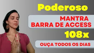 MANTRA PODEROSO - BARRAS DE ACCESS -  108x - ALEGRIA PROSPERIDADE- ABUNDÂNCIA