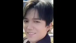 Sweet smile of Dimash.