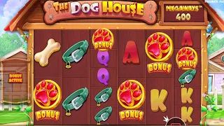 THE DOG HOUSE MEGAWAYS - 5 SCATTERS BONUS - 15 FREE SPINS BIG WINS CASINO SLOT ONLINE GAME