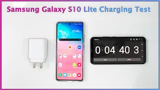 Samsung Galaxy S10 Lite Charging Test-Insanely Fast 25 Watt Charging