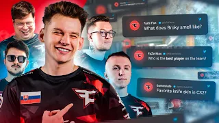 FAZE FROZEN REVEALS Dream CS Team & More! Q&A