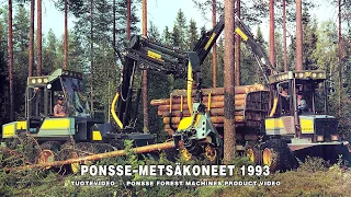 Ponsse tuotevideo 1993 | Ponsse Product Video 1993
