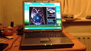 Dell inspiron 5150 Windows XP Startup + 3D space cadett pinball