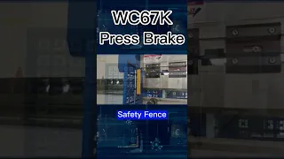 WC67K-63T/2500 NC press brake machine with E21