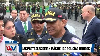 Willax Noticias Edición Central – DIC 13 - 2/3 PROTESTAS DEJAN MÁS DE 130 POLICÍAS HERIDOS | Willax