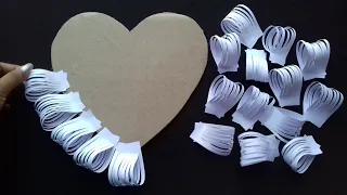 2 Easy And Beautiful Paper Crafts For Home Decoration | Paper Flower Wall Hanging Ideas