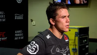 Alex Hernandez 'extremely disappointed' with UFC Calgary win