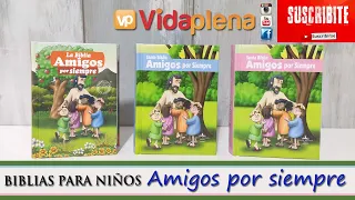 BIBLIA para Niños completa AMIGOS POR SIEMPRE - en Versión lenguaje actual o Reina Valera 60 Review