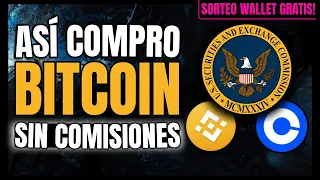 ⚠️Cómo comprar Bitcoin (BTC) sin comisiones y de forma segura (2024)