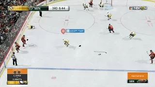 NHL 17 (PS4) - 2017-18 - Game 33 @ Wild