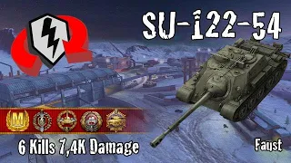 SU-122-54  |  6 Kills 7,4K Damage  |  WoT Blitz Replays