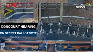 Constitutional Court hears secret ballot application by opposition parties, 15 May 2017