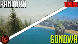 Which Map is Better? (Panjura VS Gondwa) | Path of Titans