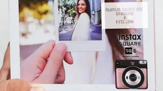 Fujifilm Square SQ6 Unboxing - Instant Camera