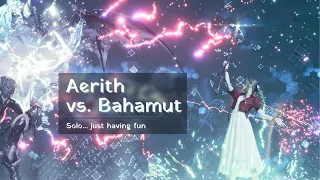 Final Fantasy VII Remake - Aerith vs Bahamut, Solo