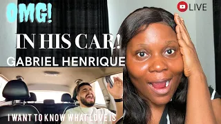 Gabriel Henrique Singing I Wanna Know What Love Is (In His Car) Mariah Carey Cover | Best Reaction