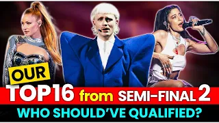 Top 16 - Who Should've Qualified - Our Favourites From Semi-Final 2 - Eurovision 2024