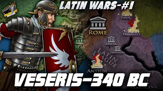 BATTLE OF VESERIS 340 BC--LATIN WAR DOCUMENTARY--PINPOINT HISTORY