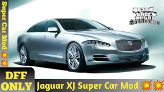 Gta San Andreas Jaguar XJ Mod For Android | Dff Only | Super Car Mod | gta sa dff only android