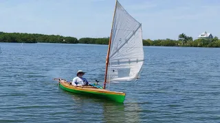 Selway-Fisher 50/50 Sailing Canoe Circumnavigates Rattlesnake Key