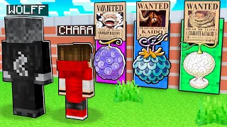 NÃO ESCOLHA a PORTA ERRADA da NOVA ADDON de ONE PIECE com 100 DEVIL FRUITS no MINECRAFT