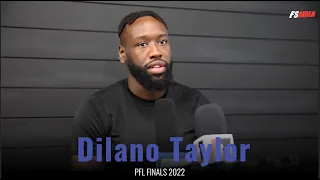 Dilano Taylor PFL Championships pre-fight media day