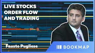 Live Stocks Order Flow  | Fausto Pugliese | Pro Trader Webinar