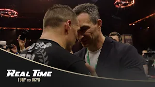 Usyk Overcome with Emotions After What Klitschko Tells Him | REAL TIME EPILOGUE