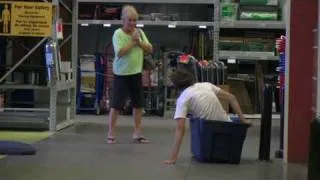 Punk Kid Gives Man Heart Attack In Lowes