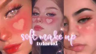 Как стать SOFT GIRL  за 10 минут ! Моё перевоплощение или peach makeup ! 🍑☁