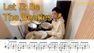 Let It Be-The Beatles.드럼연주.쉬운버전.초보드럼.쉬운악보.비틀즈.렛잇비.drumcover