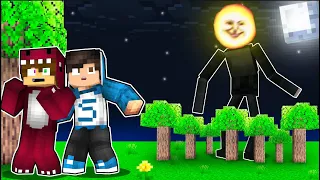 ESO NO ES LA LUNA... NO LA MIRES en MINECRAFT 😰 🌖 NO MIRES LA LUNA CREEPYPASTA