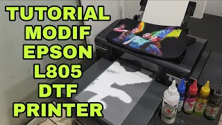 [EngSub] How To Make Simple DTF Printer Using Epson L805