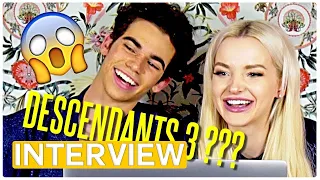 Descendants 3 ?? - Jay, Evie, Carlos & Mal exclusive interview part 2 (2017)